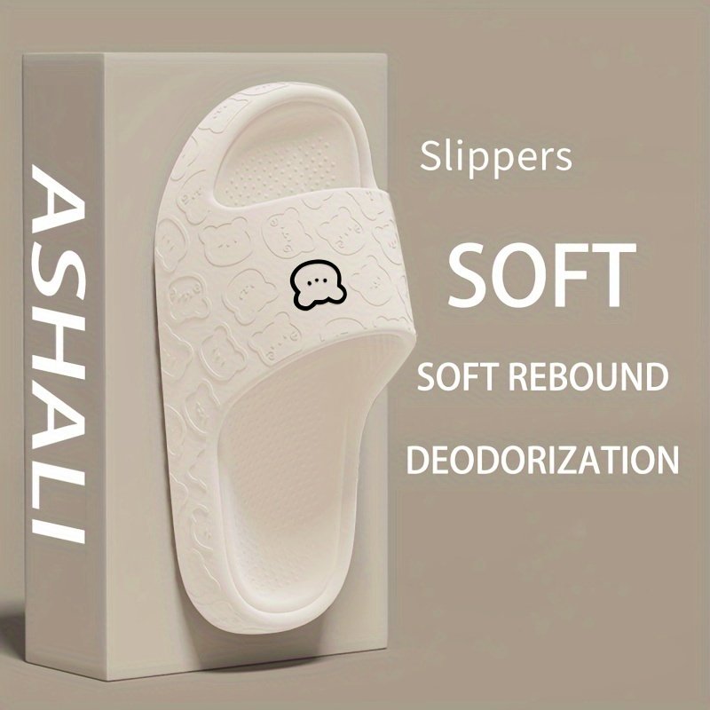 Unisex Open Toe Breathable Soft Sole Slippers, Comfy Non Slip Casual EVA Slides For Men??s & Women??s Indoor Outdoor Activities - Image 2