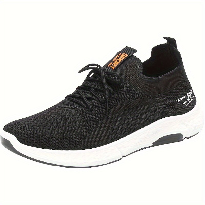 Men??s Slip-on Sneakers With Shoelaces ?C Odor-resistant Athletic Shoes ?C Lightweight And Breathable - Image 4
