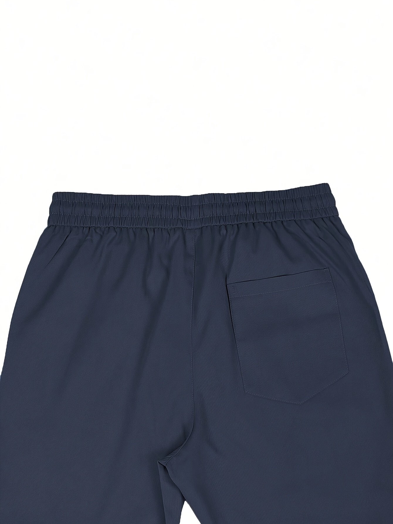 Men??s Stylish Solid Pants With Pockets, Casual Breathable Drawstring Men??s Trousers For Outdoor Activities - Image 10
