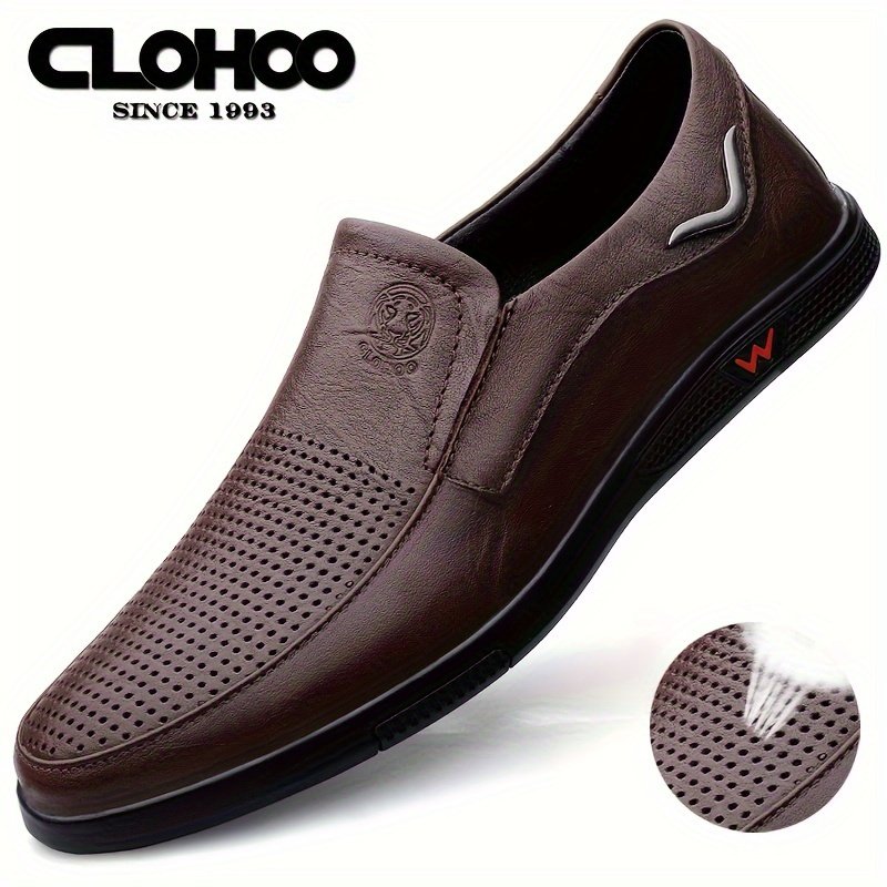CLOHOO Men??s Handmade Casual Slip On Shoes With Assorted Colors - Image 8