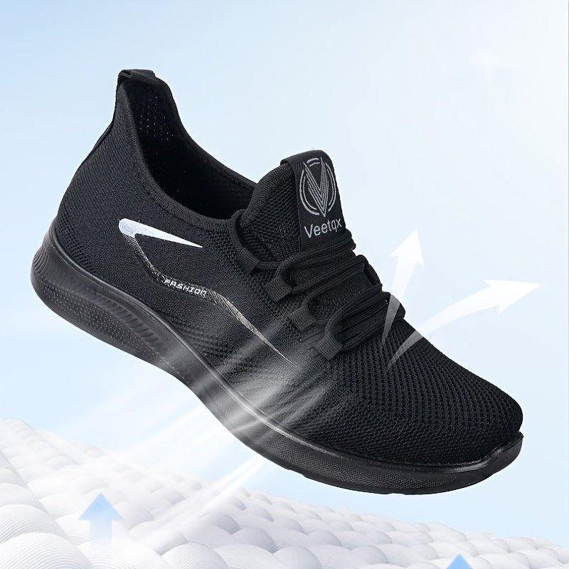 Men??s Slip-on Sneakers With Shoelaces ?C Odor-resistant Athletic Shoes ?C Lightweight And Breathable - Image 10