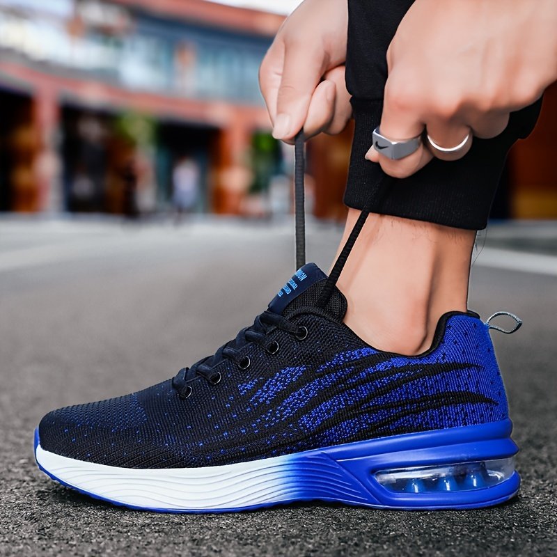 Men??s Trendy Air Cushioned Breathable Lightweight Running Shoes - Image 8