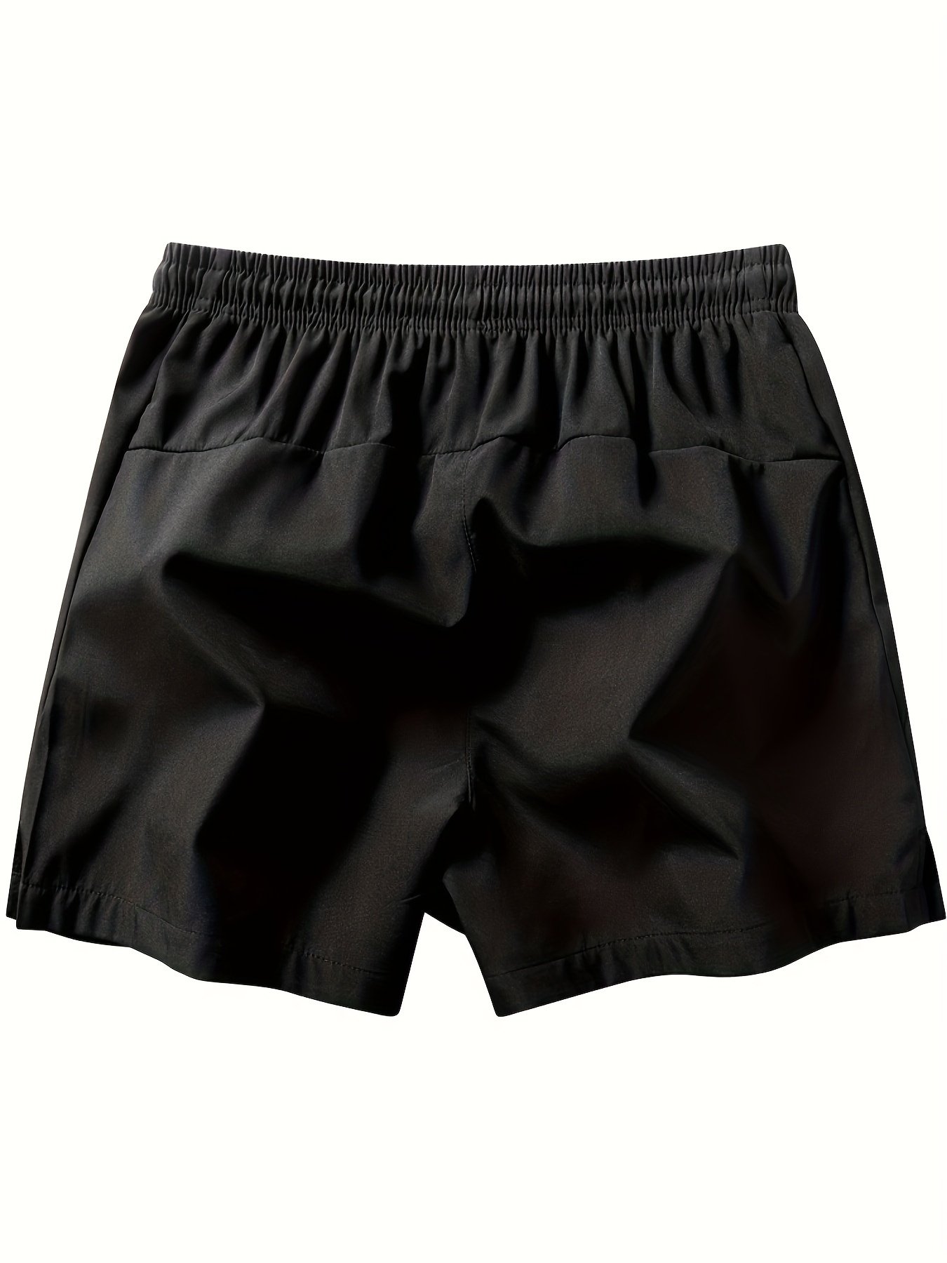 Men??s Solid Color Leisure Shorts With Zippered Pockets, Summer Fashion Drawstring Sports Shorts For Fitness And Outdoors Wear - Image 8