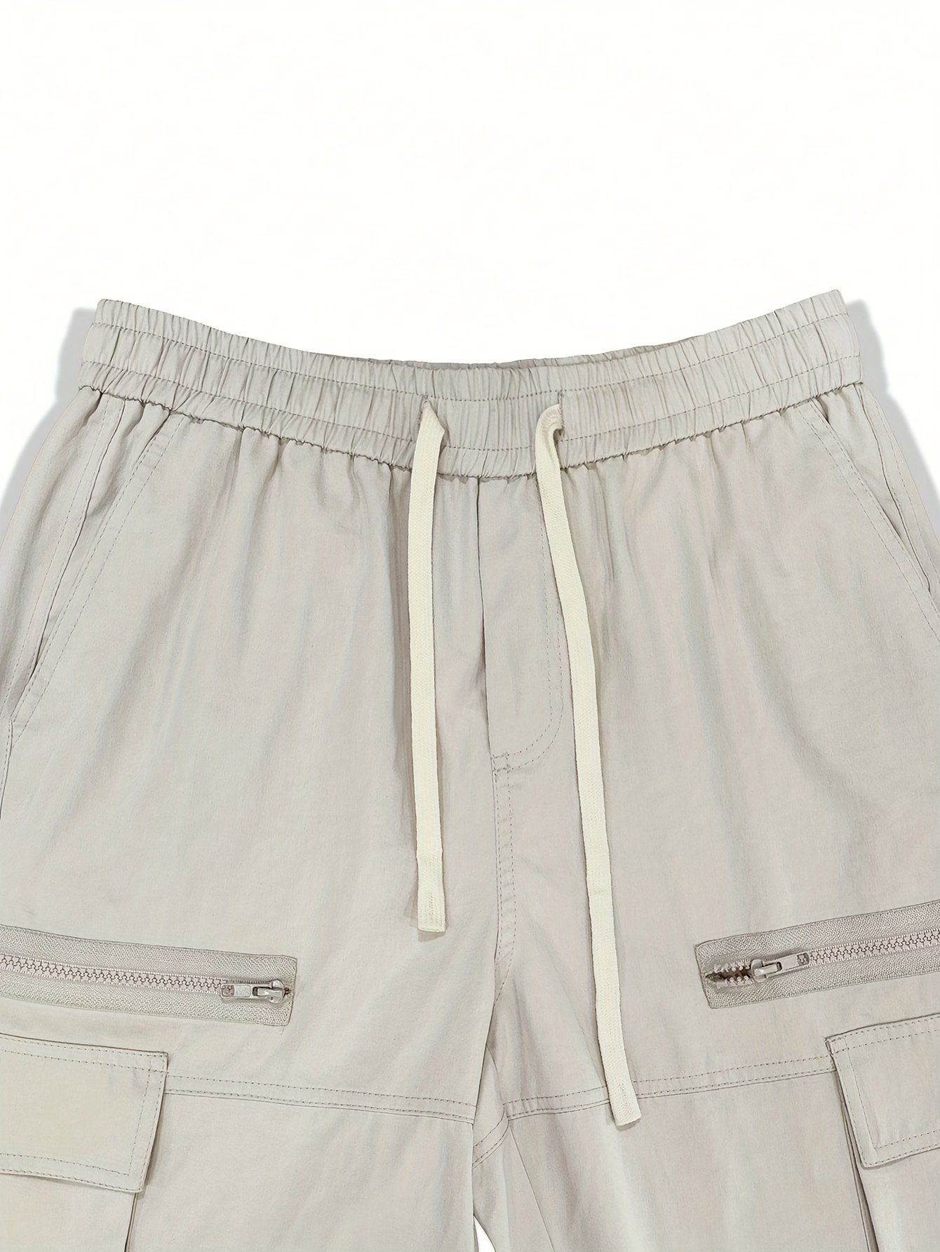 Men??s Casual Drawstring Pants With Stylish Flap Pockets And Multi-Pocket Design, Comfortable And Fashionable ?C Perfect For Outdoor Activities, Relaxed Fit Style - Image 12