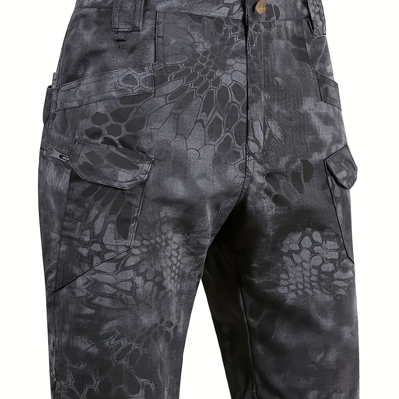 Men??s Multi-Pocket Tactical Shorts Multi-Purpose Cargo Shorts Outdoor Waterproof Hiking Track Shorts ( Larger Size Recommended) - Image 8