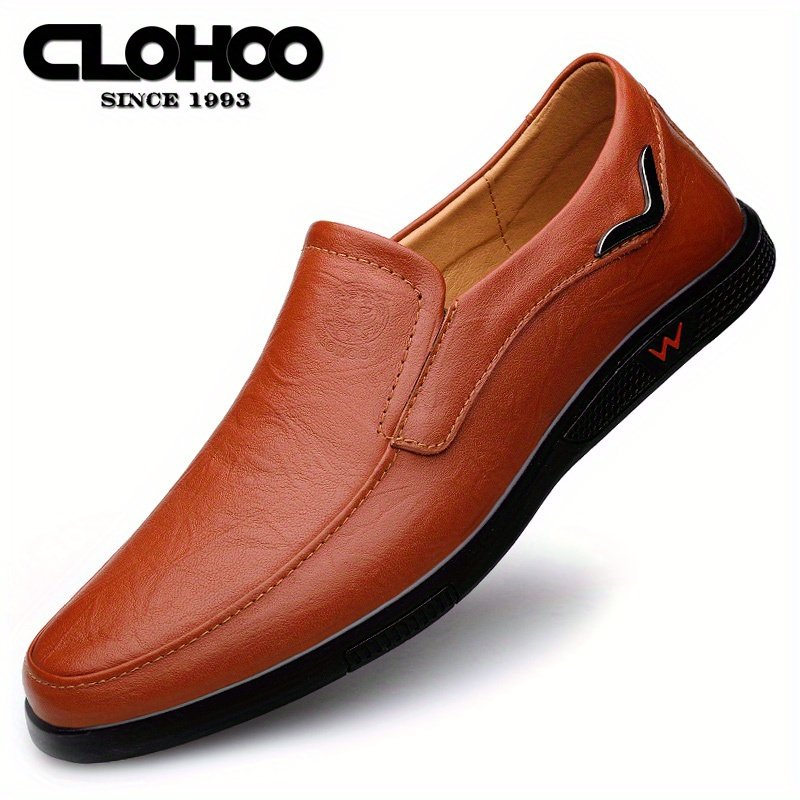 CLOHOO Men??s Handmade Casual Slip On Shoes With Assorted Colors - Image 21