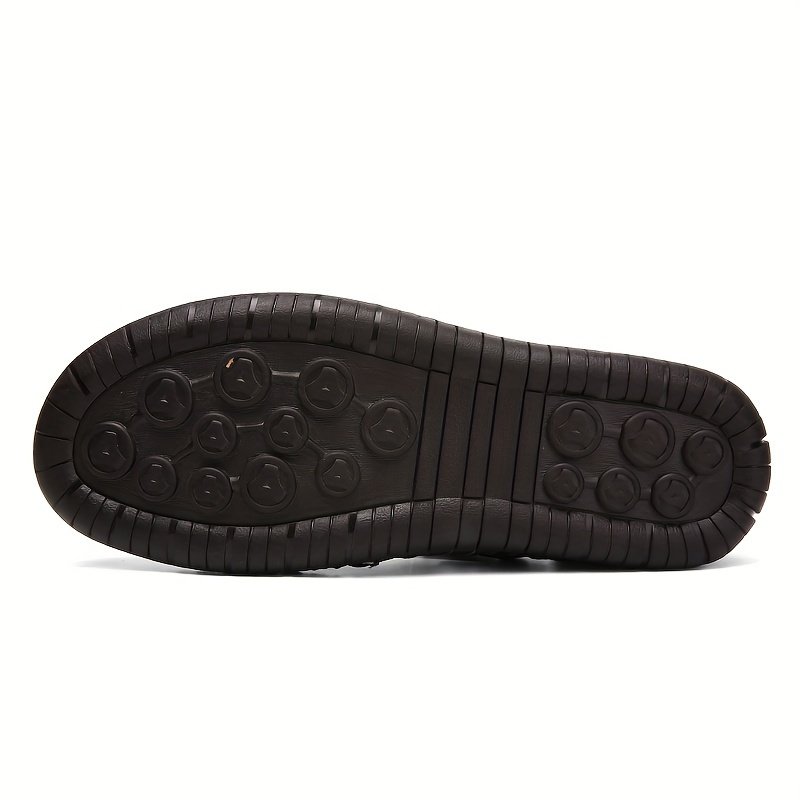 Men??s Handmade Stitching Casual Shoes Flats Outdoor Walking Sneakers - Image 11