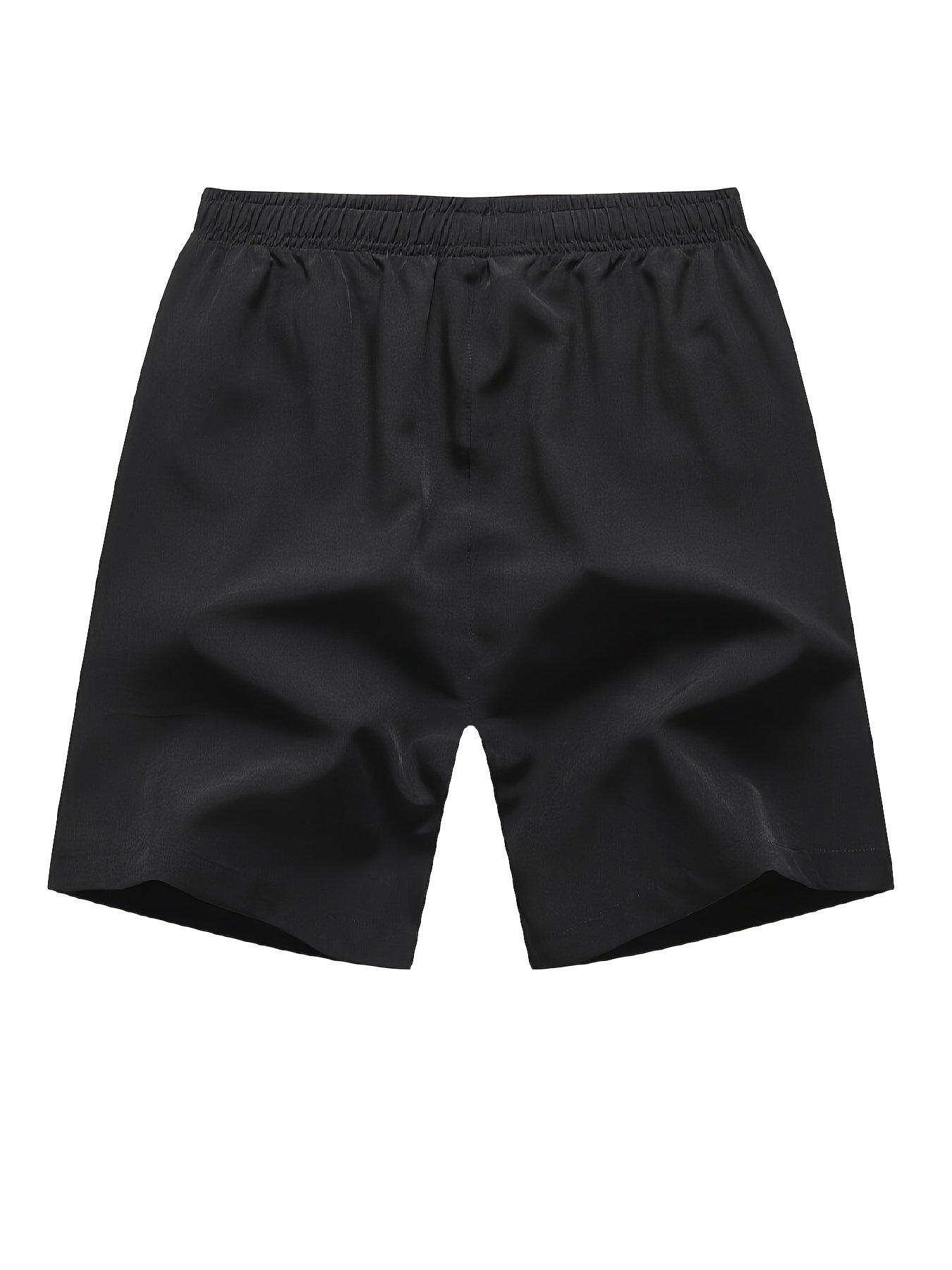 3pcs Men??s Solid Fashion Active Shorts, Drawstring Shorts With Zipper Pockets For Summer Training, Summer Daily - Image 5