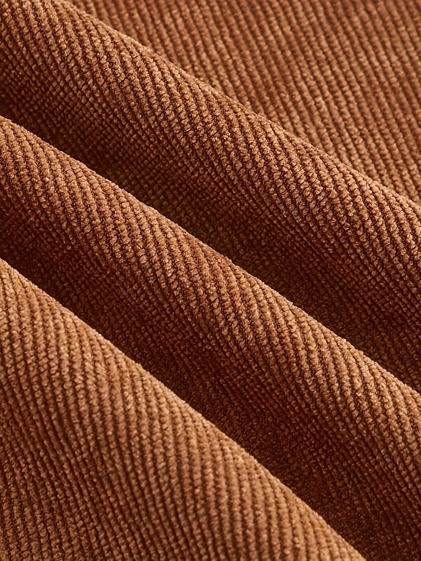 Corduroy High Waist Pants, Vintage Straight Leg Pants For Spring & Fall, Women??s Clothing - Image 7