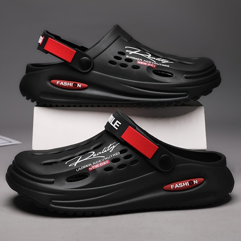Men??s Clogs, Slip-on Closed Toe Sandals, Soft Sole Walking Shoes, Outdoor Garden Shoe Beach Sandals - Image 6