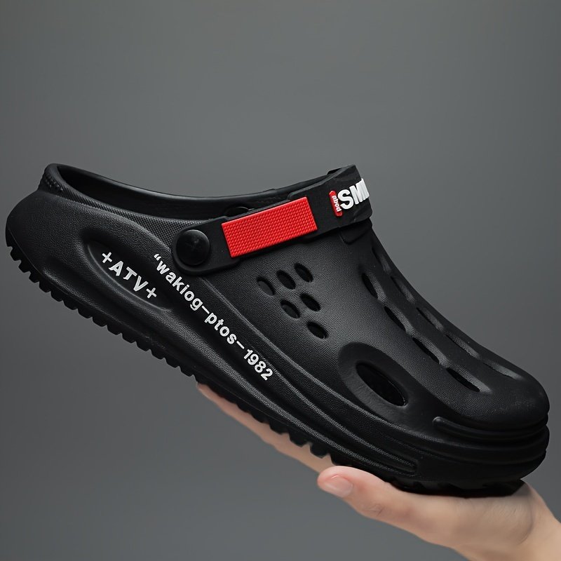 Men??s Clogs, Slip-on Closed Toe Sandals, Soft Sole Walking Shoes, Outdoor Garden Shoe Beach Sandals - Image 15