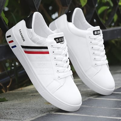 Men??s Trendy Street Style Low Top Skateboard Shoes, Comfy Non Slip Lace Up Durable Sneakers For Men??s Outdoor Activities