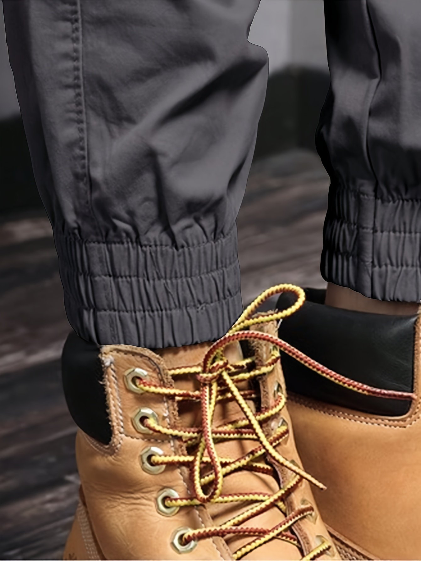 Men??s Casual Tapered Multi Pocket Joggers, Chic Street Style Cargo Pants - Image 15