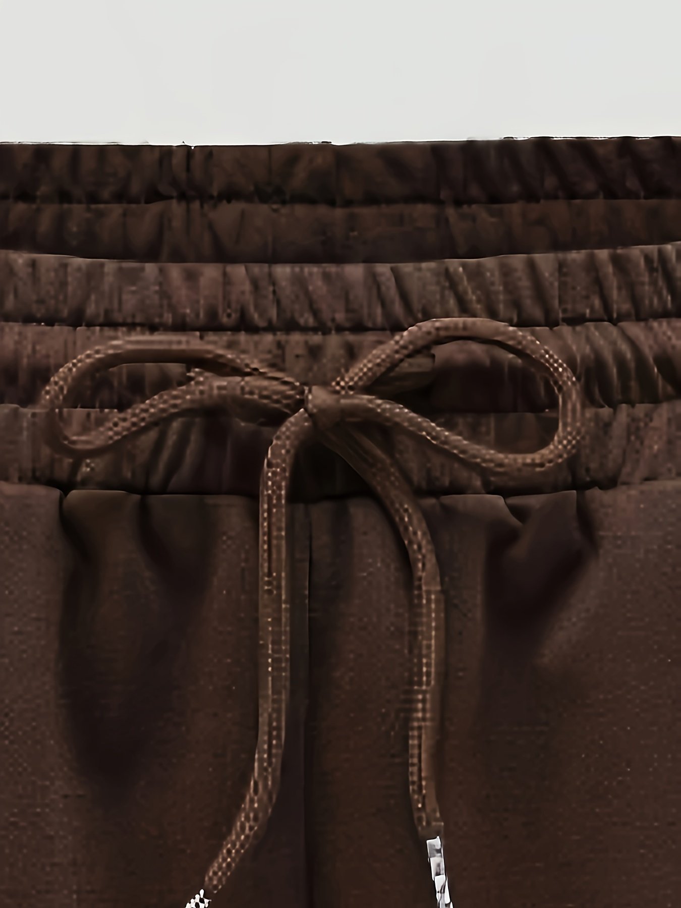 Letter Print Drawstring Shorts, Casual Elastic Waist Shorts For Spring & Summer, Women??s Clothing - Image 4