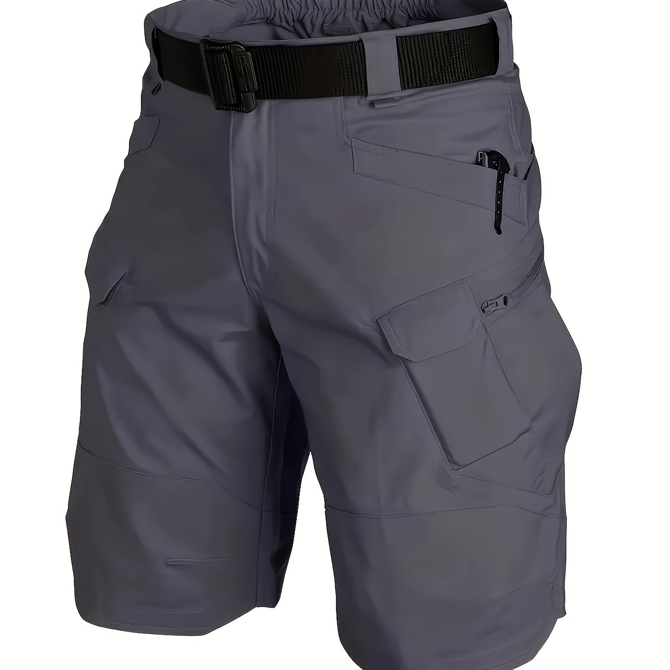 Men??s Multi-Pocket Tactical Shorts Multi-Purpose Cargo Shorts Outdoor Waterproof Hiking Track Shorts ( Larger Size Recommended) - Image 4