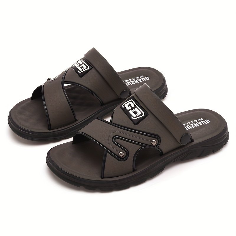 Men??s Alphabet Design Casual Dual-Purpose Sandals Slippers, Non-Slip Beach Shoes For Summer Outdoor - Image 4
