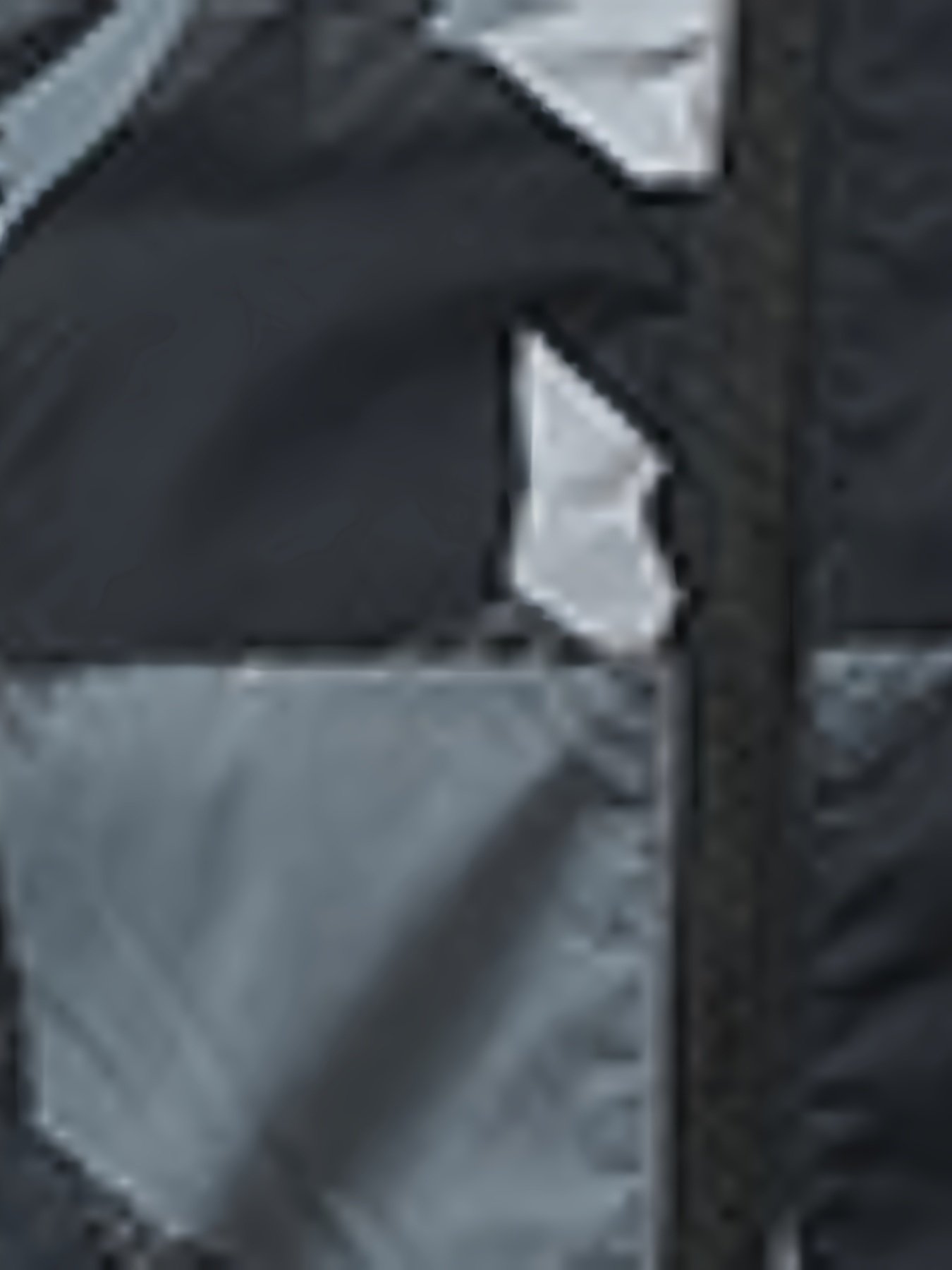 Geometric Pattern Design Men??s Color Blocked Zip Up Hooded Indbreaker, Suitable For Outdoor Hiking, Camping And Travel In All Seasons - Image 6