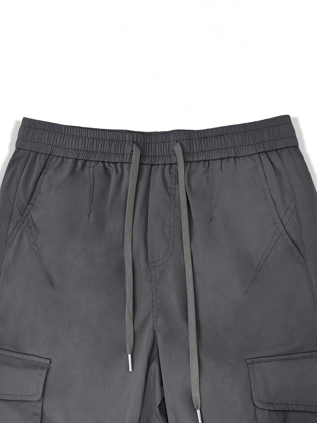 Men??s Casual Tapered Multi Pocket Joggers, Chic Street Style Cargo Pants - Image 14