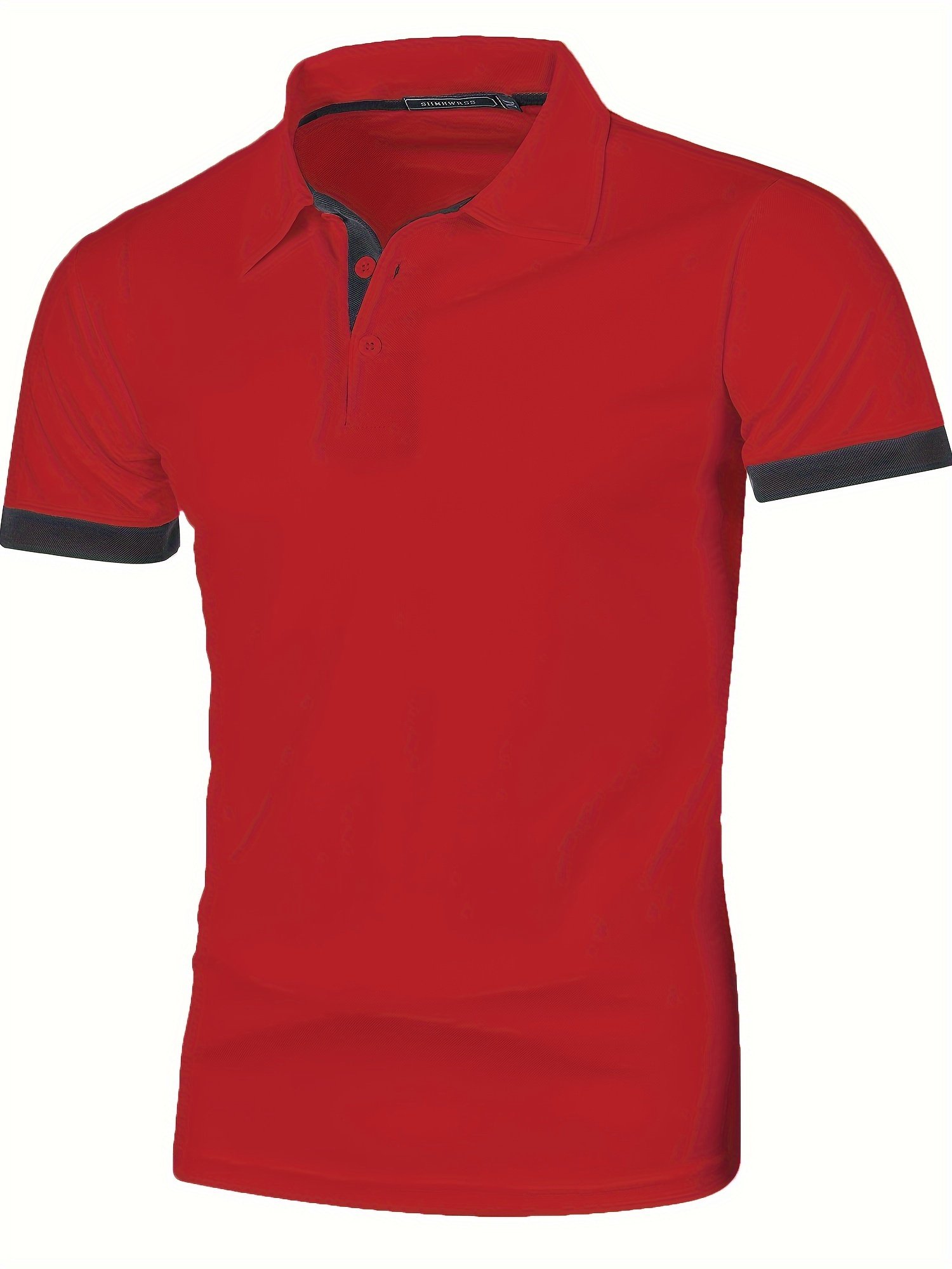 Breathable Regular Fit Golf Shirt, Men??s Casual V-Neck T-Shirt Short Sleeve For Summer, Men??s Clothing - Image 22