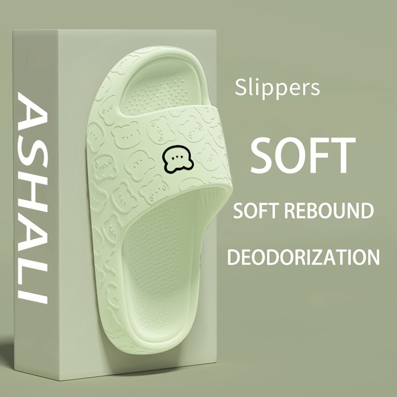 Unisex Open Toe Breathable Soft Sole Slippers, Comfy Non Slip Casual EVA Slides For Men??s & Women??s Indoor Outdoor Activities - Image 3