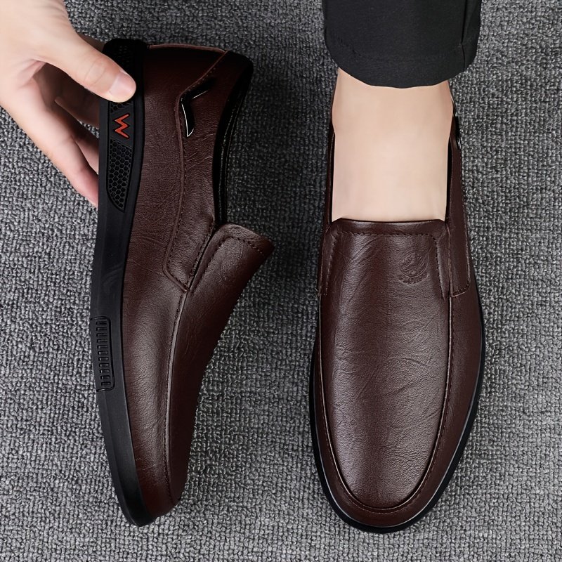 CLOHOO Men??s Handmade Casual Slip On Shoes With Assorted Colors - Image 17