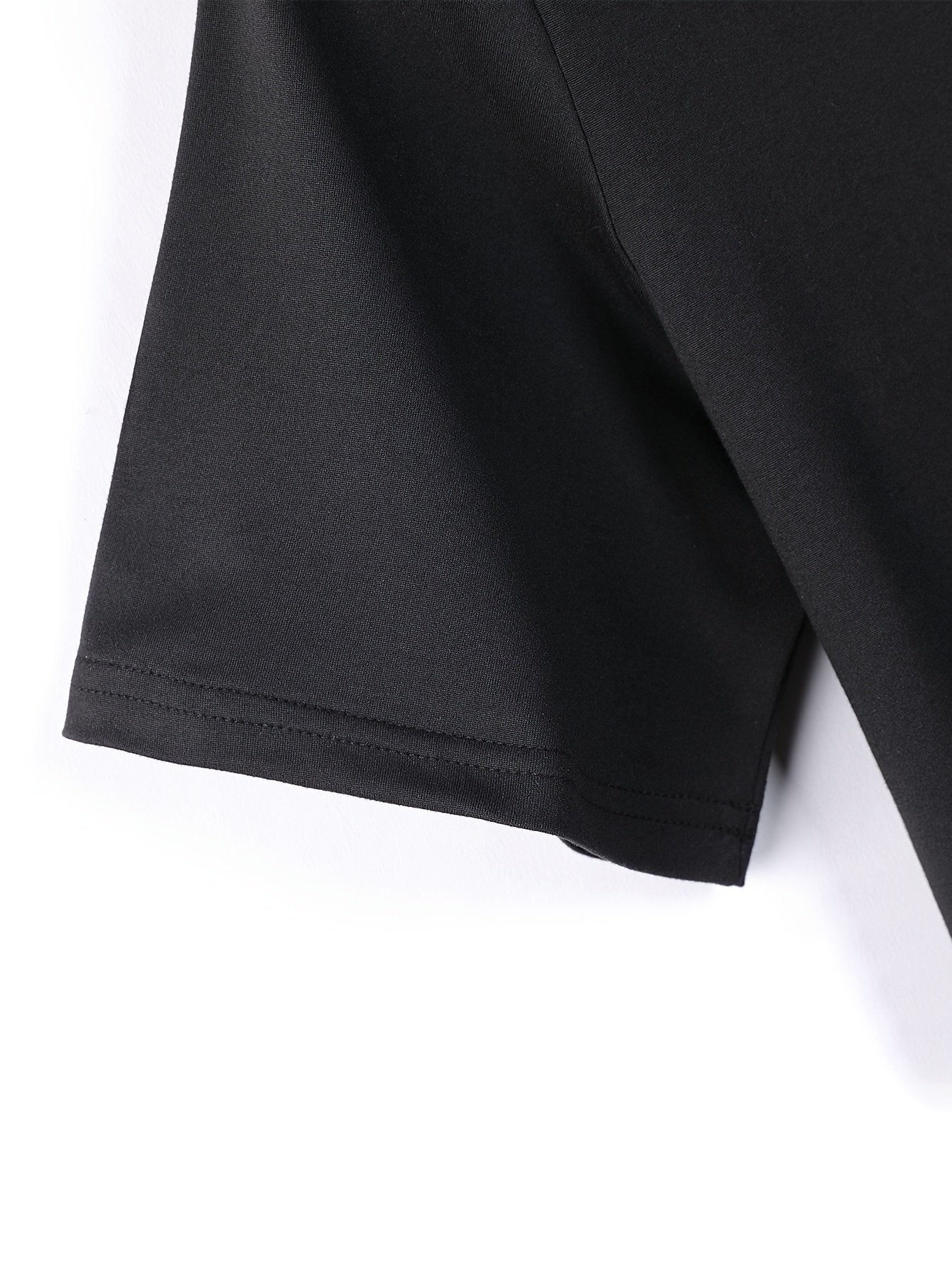 Men??s Fashion 5pcs Sports T-shirt, Casual Stretch Round Neck Tee Shirt For Summer - Image 10