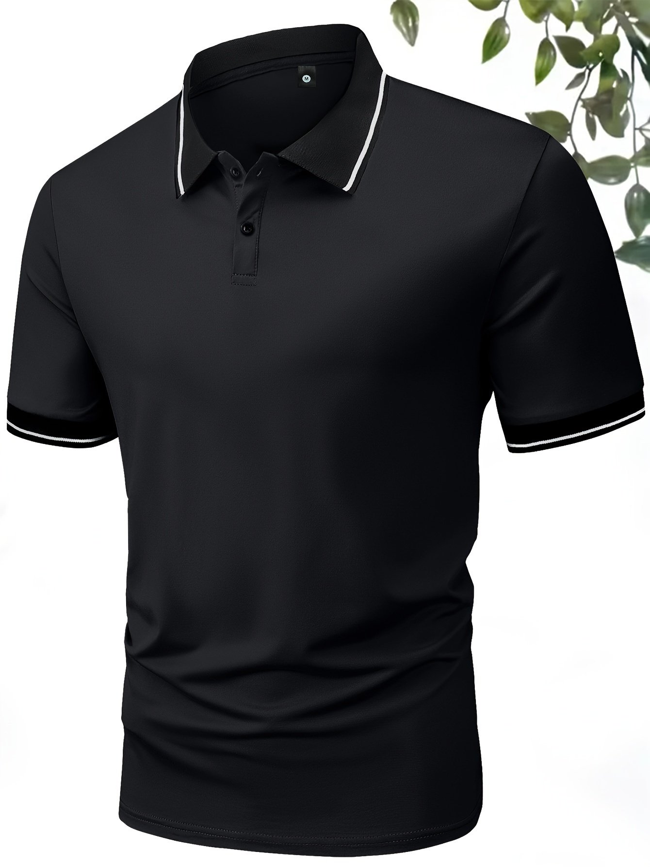 3Pcs Breathable Regular Fit Golf Shirt, Men??s Casual V-Neck T-Shirt Short Sleeve For Summer, Men??s Clothing - Image 8