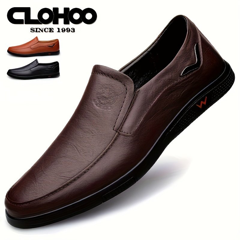 CLOHOO Men??s Handmade Casual Slip On Shoes With Assorted Colors - Image 10