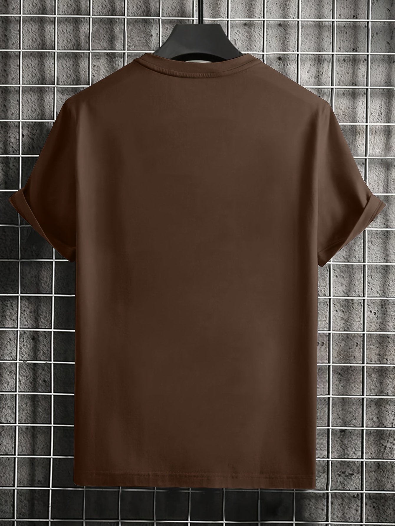 Geometric Graphic Print Men??s Creative Top, Casual Short Sleeve Crew Neck T-shirt, Men??s Clothing For Summer Outdoor - Image 10