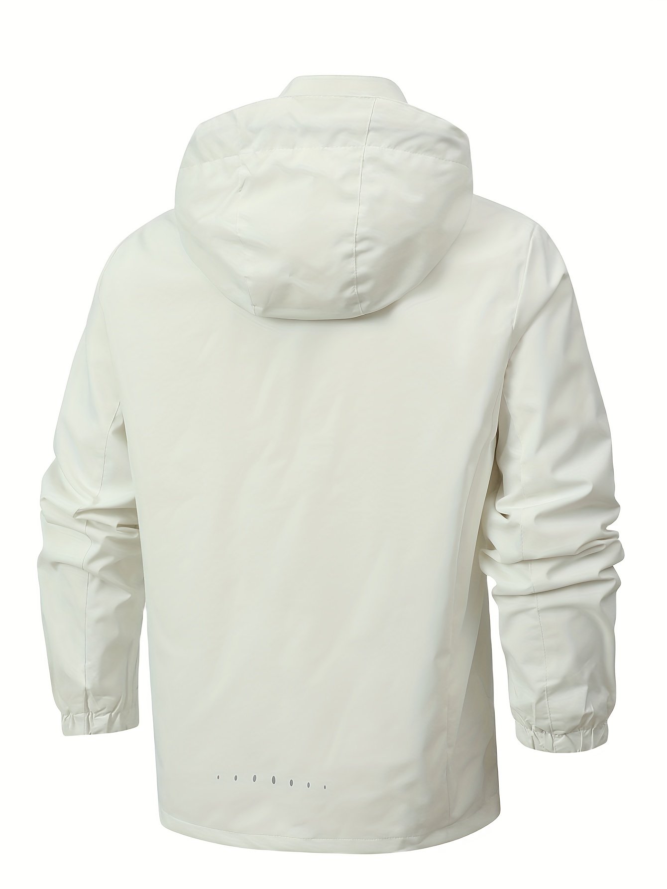 Men??s Lightweight Waterproof Rain Jacket, Hooded Shell Outdoor Raincoat Hiking Windbreaker Jacket Coat - Image 10