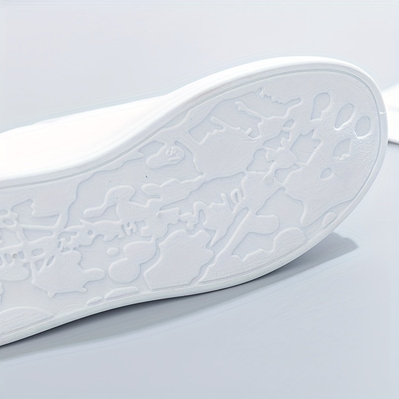 Women??s Platform Skate Shoes, Versatile Height Increasing Lace Up Low Top Shoes, Outdoor Walking White Shoes - Image 8
