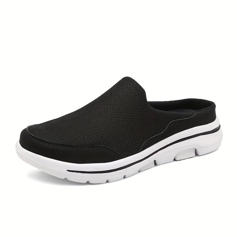 Men??s Slip-on Mules Half Sneakers, Casual Walking Shoes Outdoor, Backless Sneakers, Open Back Shoes - Image 3