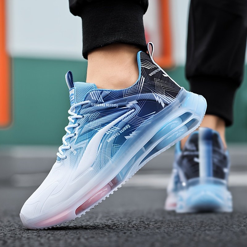 Men??s Trendy Street Style Running Shoes With Shock Absorbing, Comfy Non Slip Lace Up Durable Sneakers For Men??s Outdoor Activities - Image 6