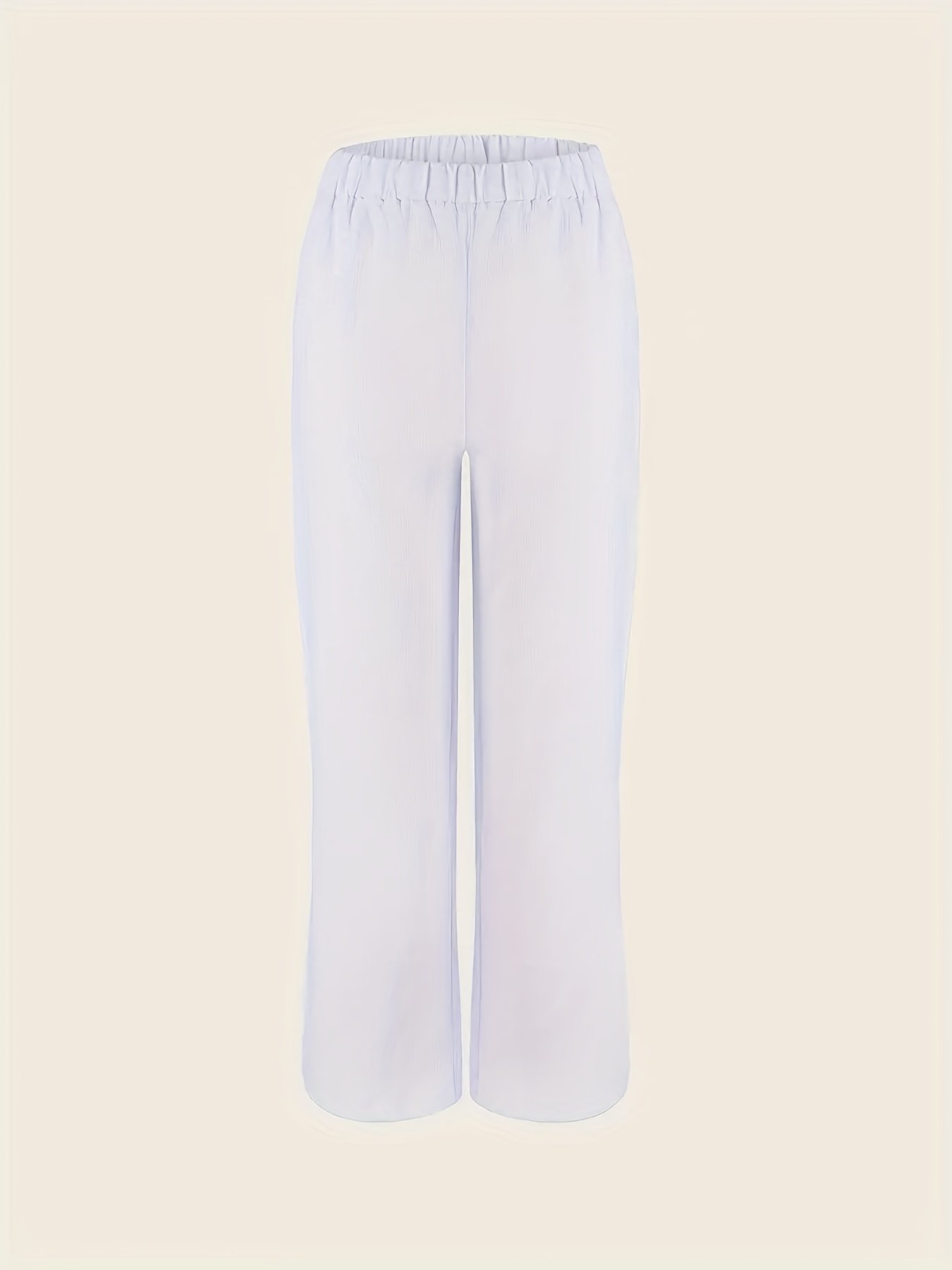 Solid Matching Two-piece Set, Casual Sleeveless Tank Top & Loose Pants Outfits, Women??s Clothing - Image 11