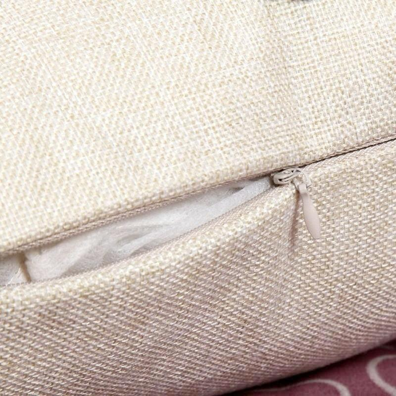 18?? Pink Nordic Geometric Elements Throw Pillow Cover - Image 4