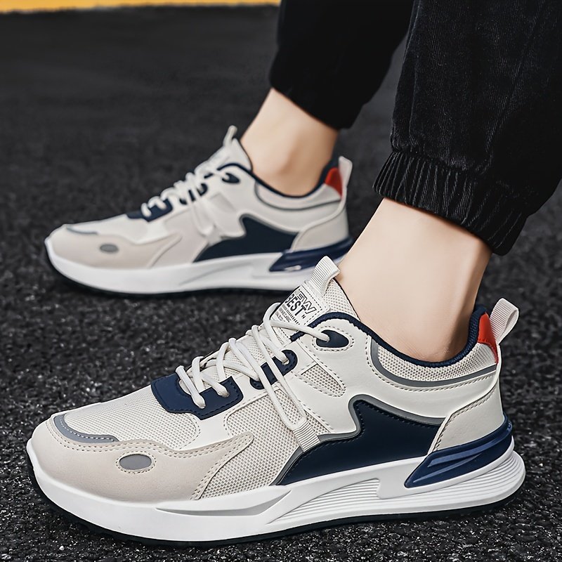 Men??s Vintage Old School Style Running Shoes, Comfy Non Slip Soft Sole Durable Sneakers For Men??s Outdoor Activities - Image 9