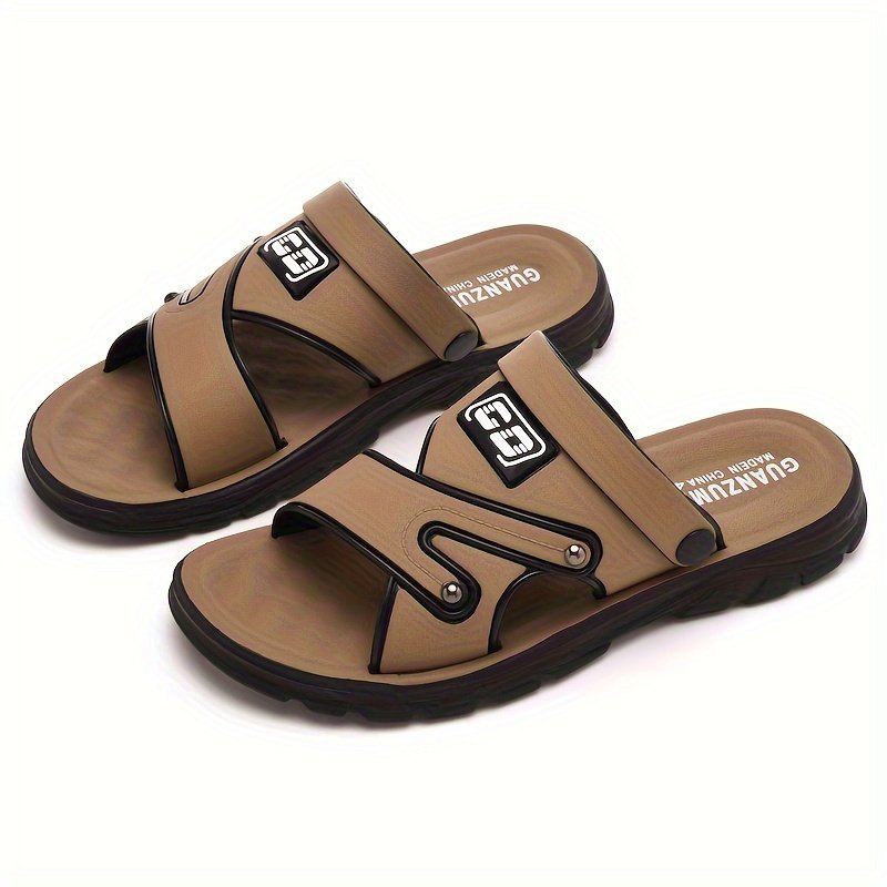 Men??s Alphabet Design Casual Dual-Purpose Sandals Slippers, Non-Slip Beach Shoes For Summer Outdoor - Image 3
