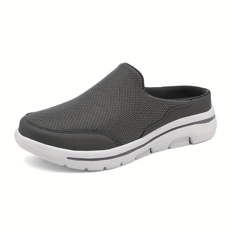 Men??s Slip-on Mules Half Sneakers, Casual Walking Shoes Outdoor, Backless Sneakers, Open Back Shoes - Image 2