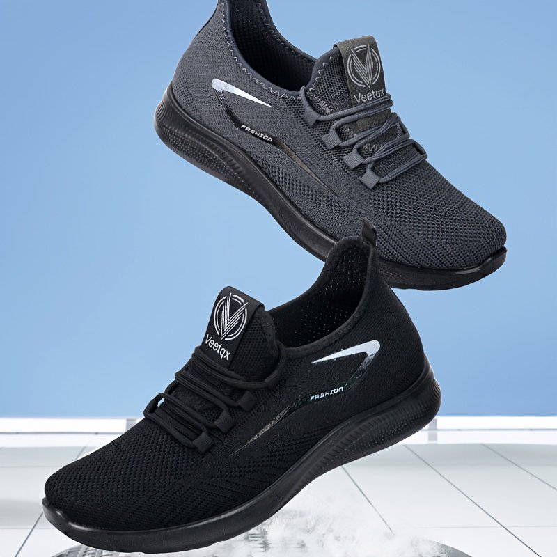 Men??s Slip-on Sneakers With Shoelaces ?C Odor-resistant Athletic Shoes ?C Lightweight And Breathable - Image 7