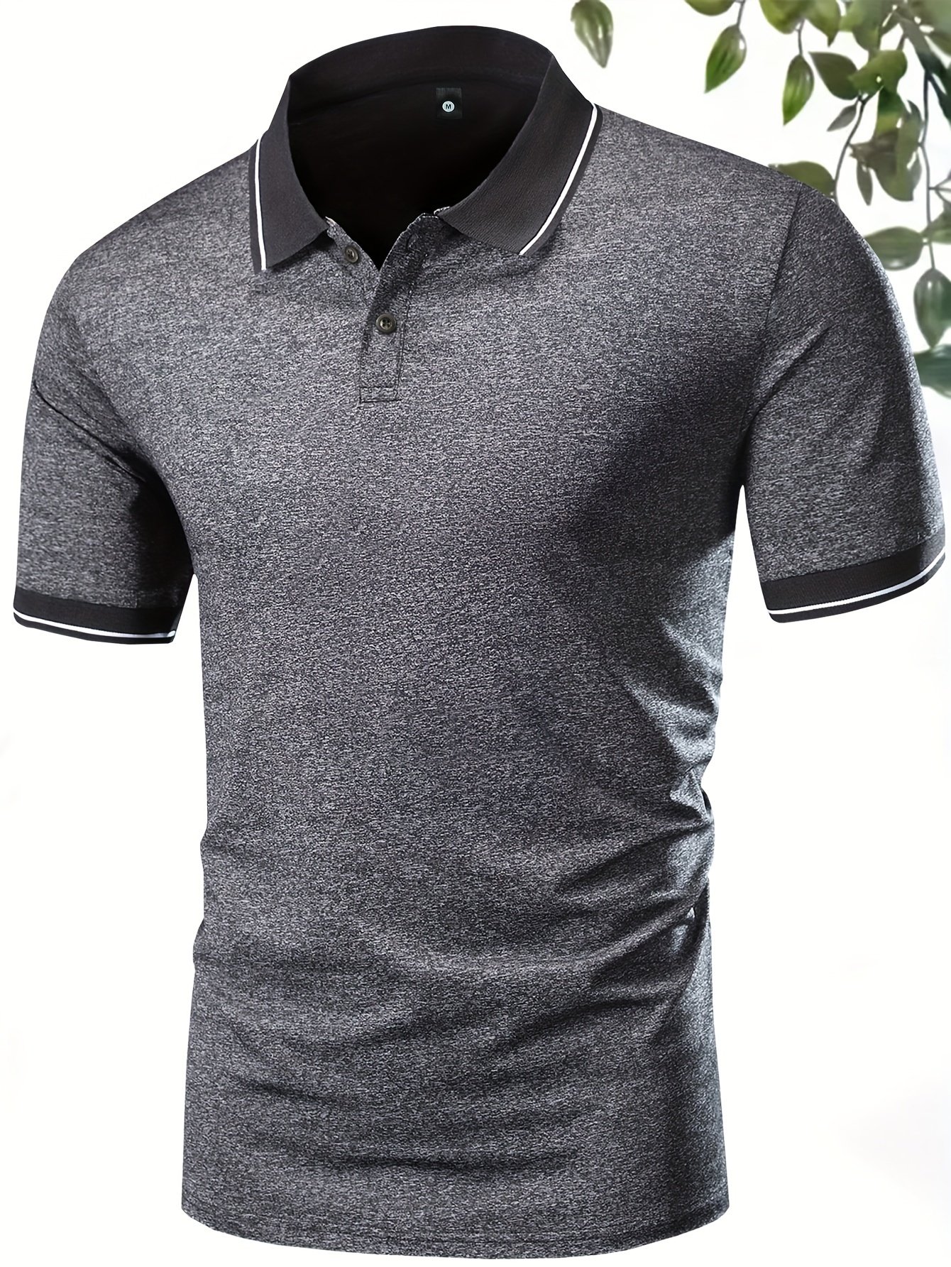 3Pcs Breathable Regular Fit Golf Shirt, Men??s Casual V-Neck T-Shirt Short Sleeve For Summer, Men??s Clothing - Image 13