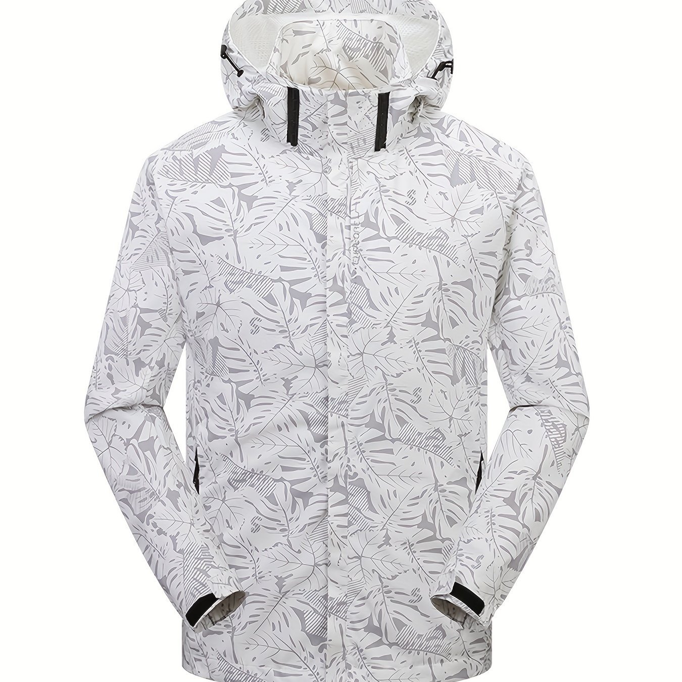 Men??s Casual Hooded Waterproof Windbreaker Jacket Coat Regular Fit Coat For Spring Autumn Outdoors Hiking - Image 5