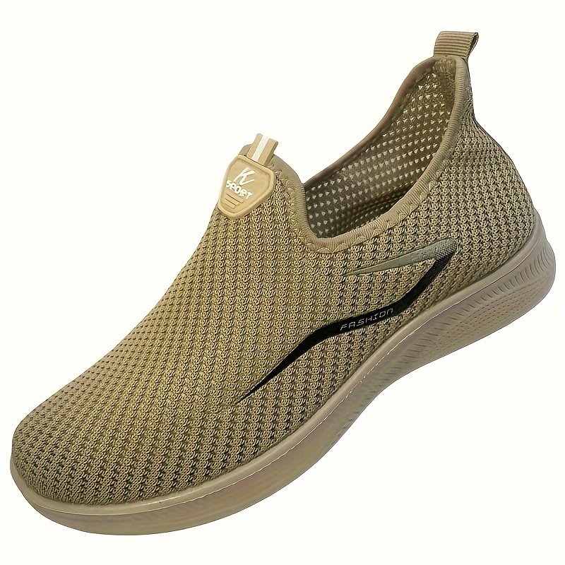 Men??s Slip-on Sneakers With Shoelaces ?C Odor-resistant Athletic Shoes ?C Lightweight And Breathable - Image 6