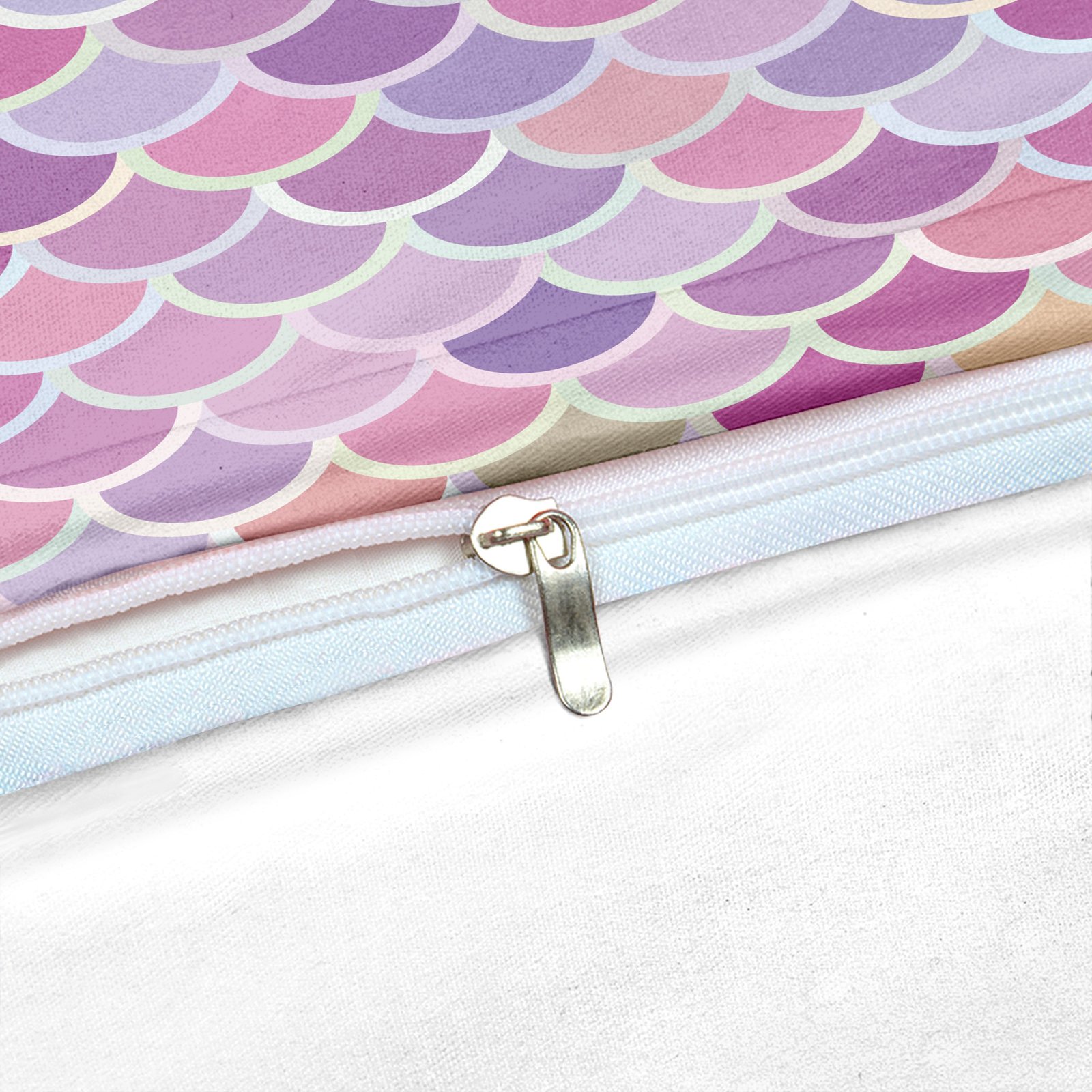 2/3-Piece Magical Mermaid Scale Pattern Duvet Cover Set - Image 6