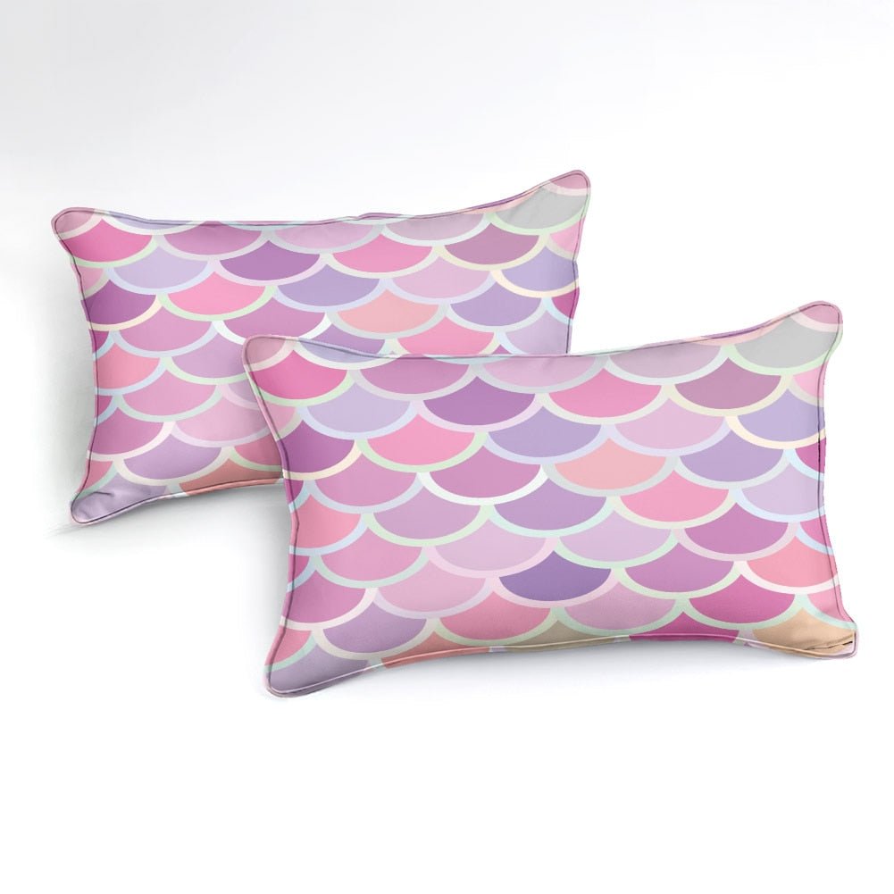 2/3-Piece Magical Mermaid Scale Pattern Duvet Cover Set - Image 5