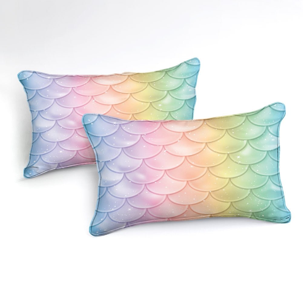 2/3-Piece Magical Mermaid Scale Pattern Duvet Cover Set - Image 2