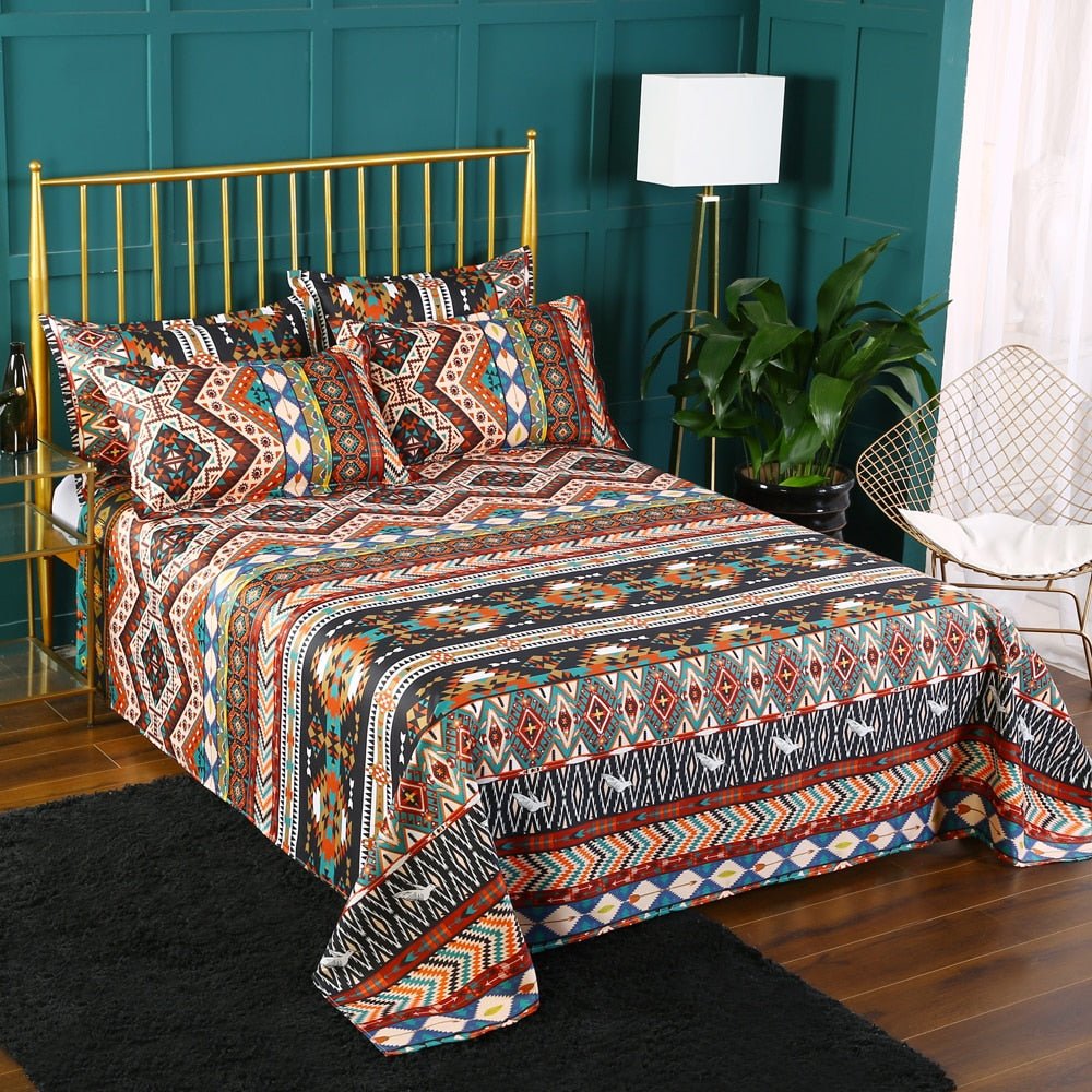2/3-Piece Native Aztec Ethnic Pattern Duvet Cover Set - Image 3
