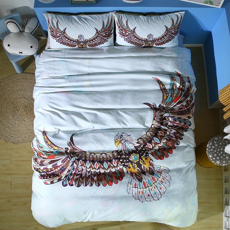 2/3-Piece Bohemian Animal Print Duvet Cover Set - Image 13