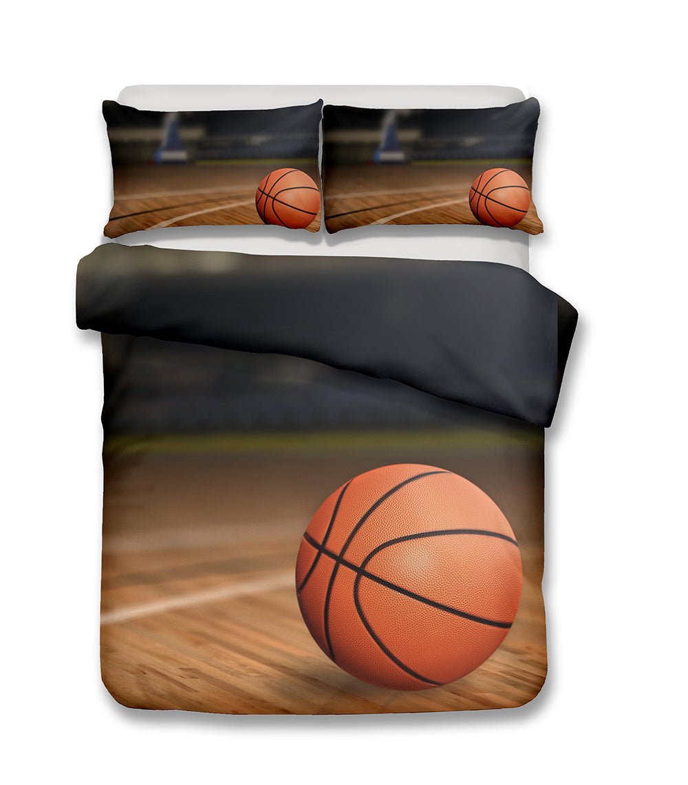 2/3-Piece Basketball Print Duvet Cover Bedding Set - Image 10