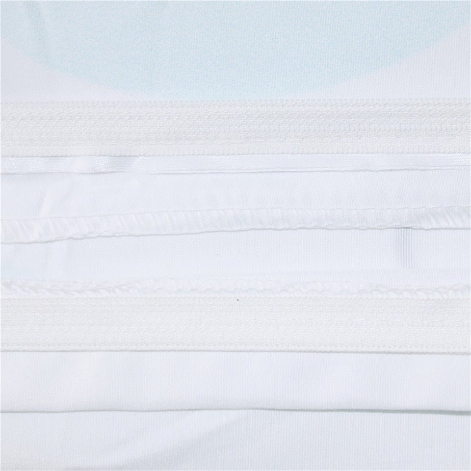 White 3-Piece Native Pattern Sea Turtle Duvet Cover Set - Image 6