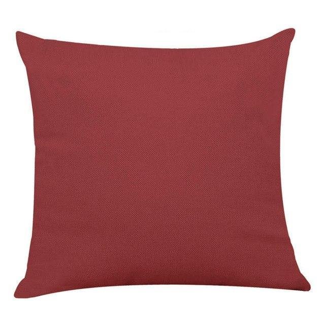 18?? Red Geometric Pattern Throw Pillow Cover - Image 14